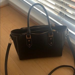 Vegan Leather Black Purse